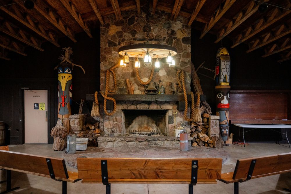 Photo of Rec Shelter Fireplace