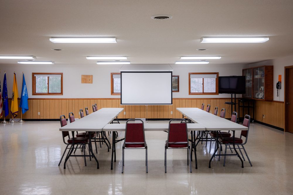 Photo of Board Room Meeting Set Up